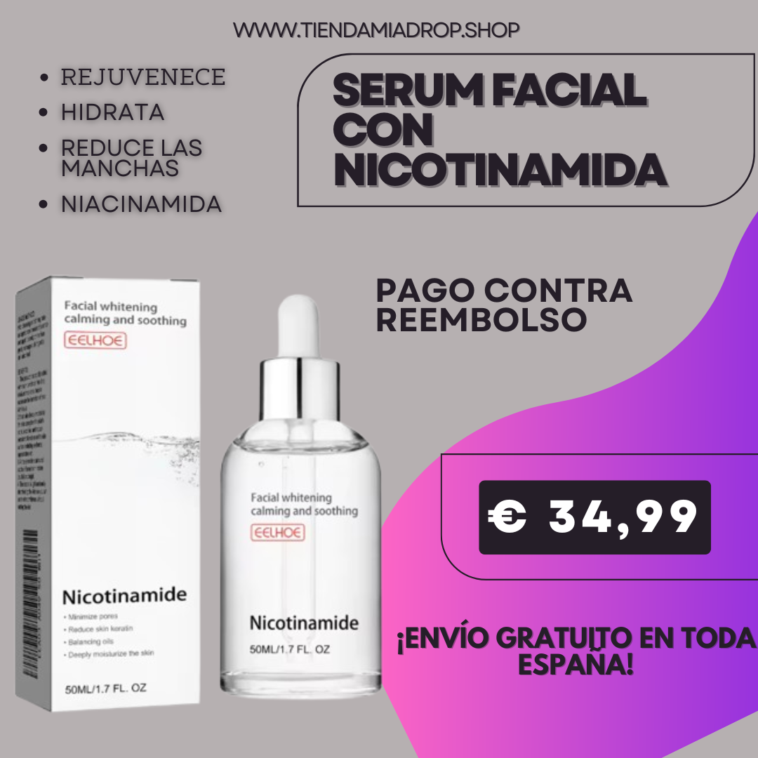 Serum facial con niacinamida - 44% de DESCUENTO